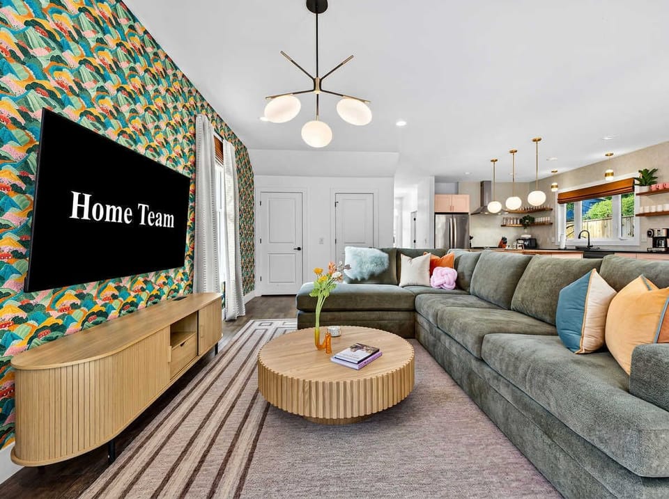 Sit Back & Relax – A warm and welcoming living area with plush seating and a cozy atmosphere.
