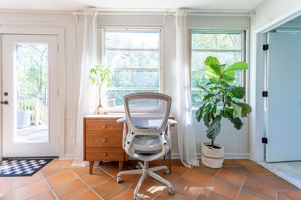 Dedicated workspace, perfect for remote work or catching up on emails