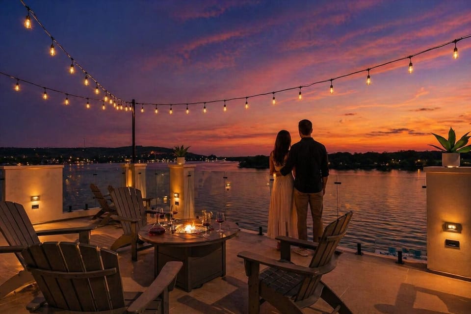 Enjoy Sunsets on The Terrace Sky Lounge