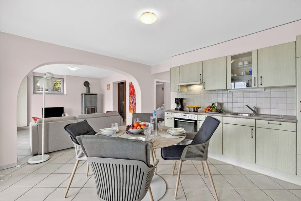 Kitchen and dining area