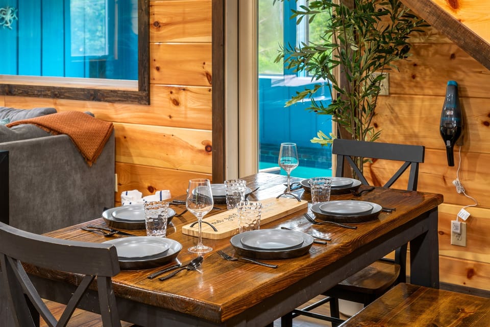 Gather around the dining table for family dinners, game nights, and memories made together.