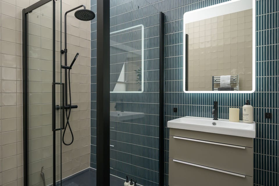 Stylish shower room