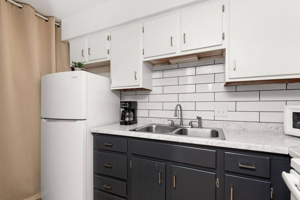 The bathroom is clean, stylish, and fully stocked for your arrival.