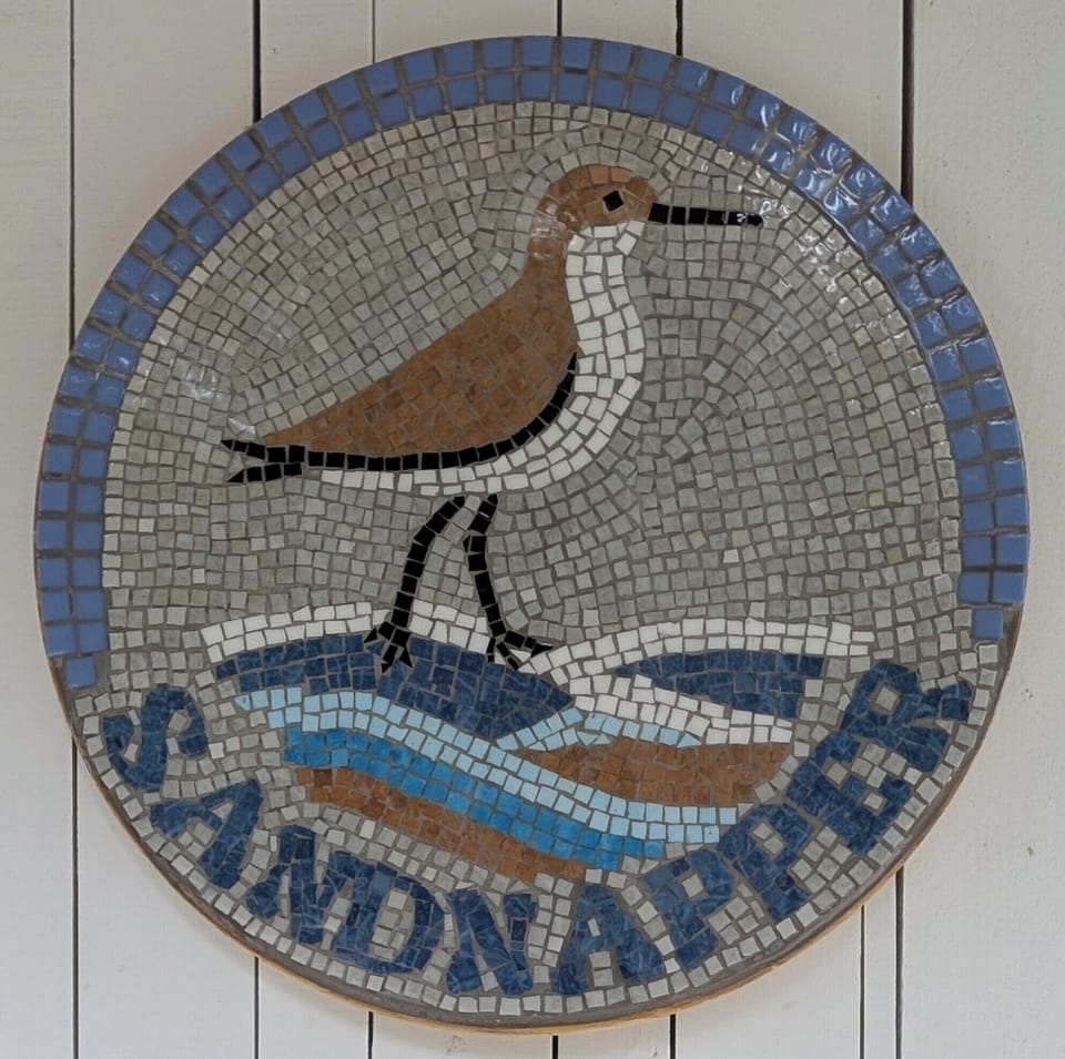 Our logo sign
