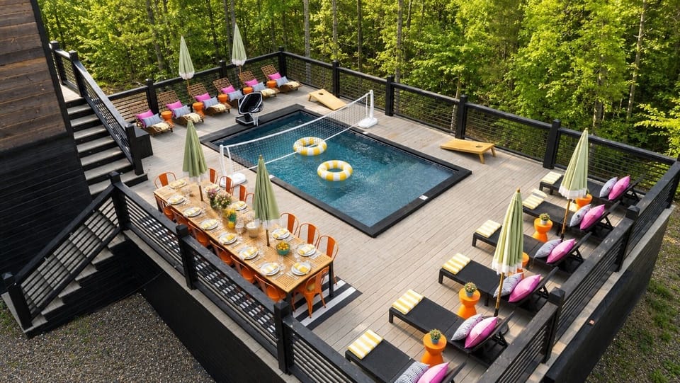 Featuring the most luxurious pool area in the region, where every moment feels like a stay at a five-star resort—except it's all yours