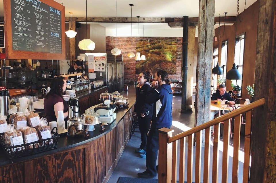 Five Points Bakery, a one block walk