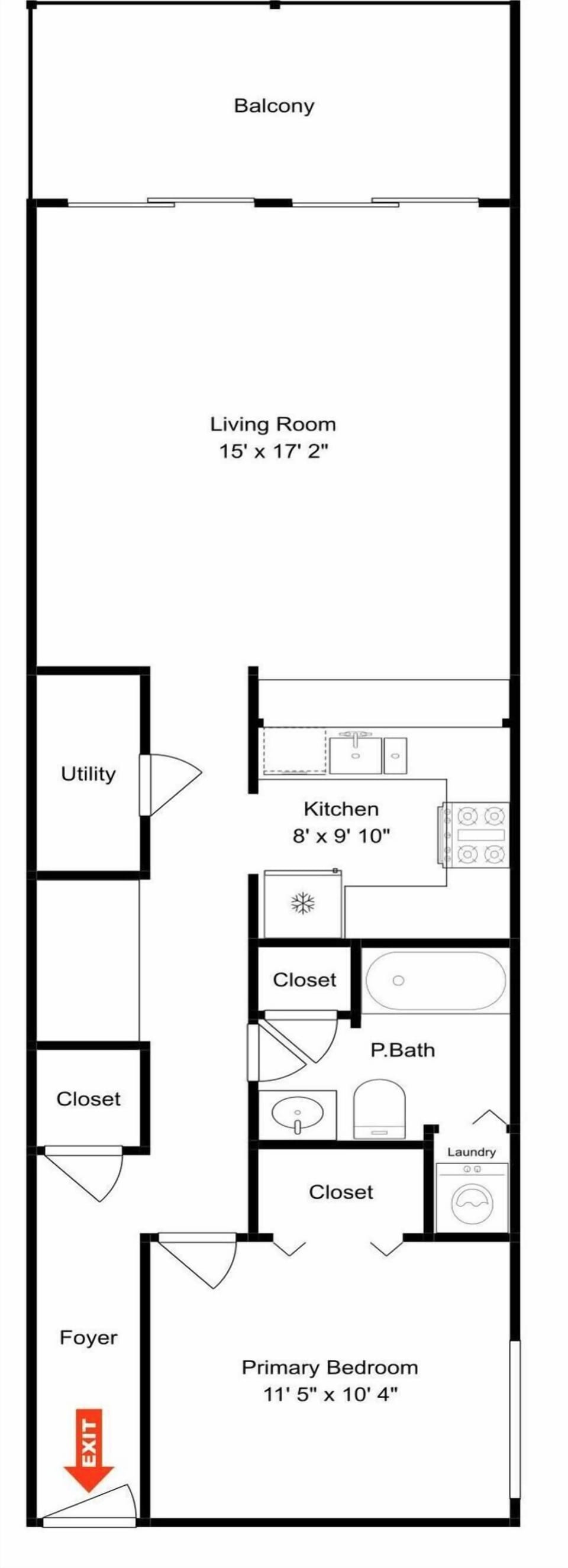 The Riggings #N1 - Floor Plan