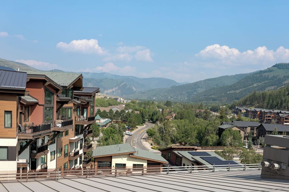Views from the Westin Riverfront Resort.
