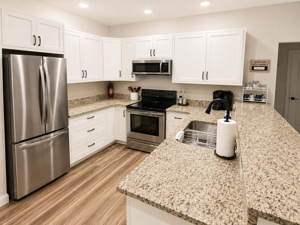 Fully equipped kitchen