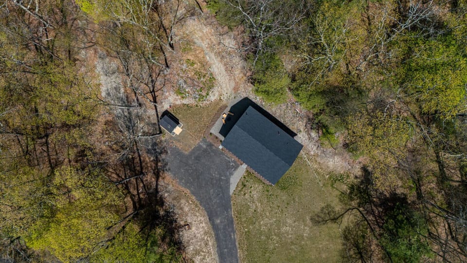 Drone image of the property