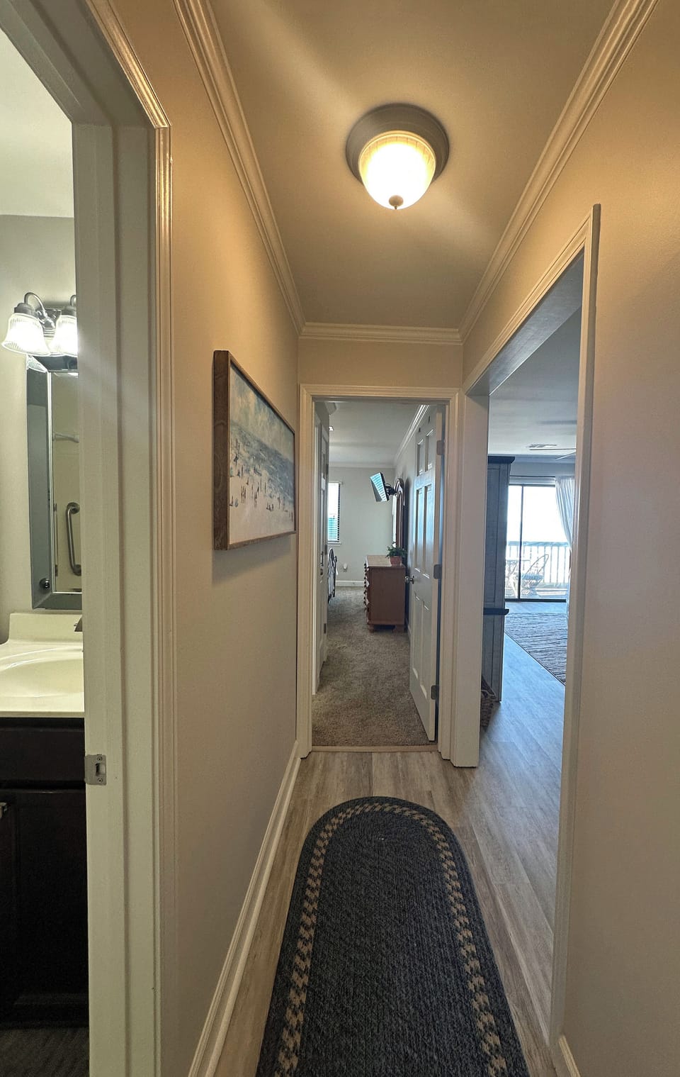 Hall Bath & Bedroom 1 Entry