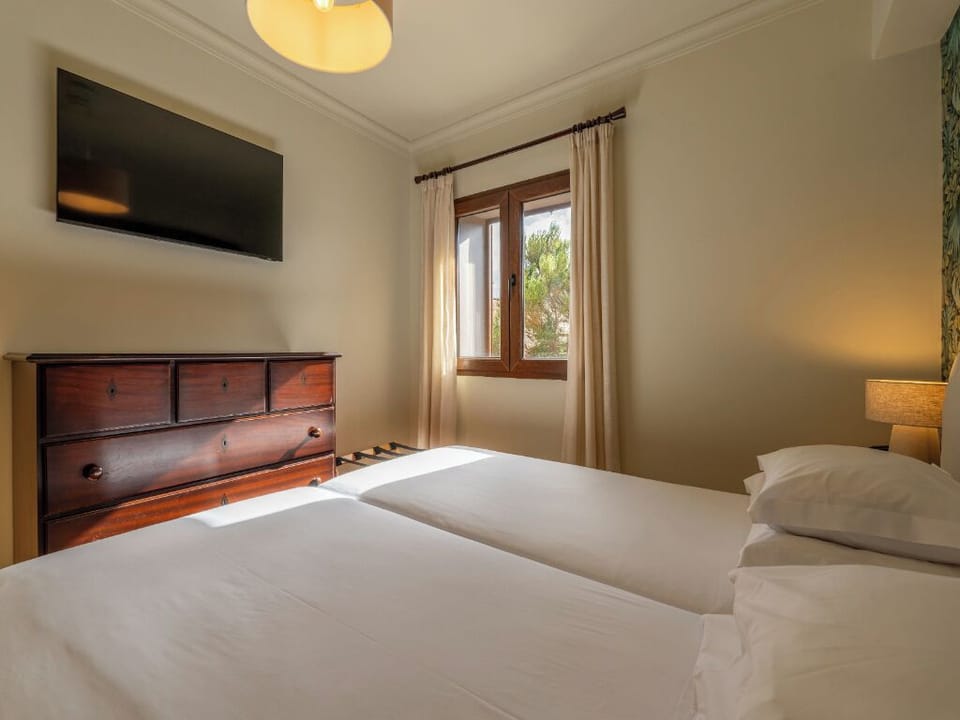 Settle into crisp linens after a sun-filled day exploring.