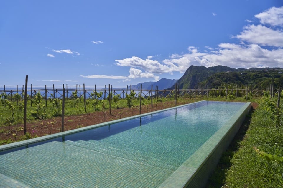 Dive into the serene lap pool with endless ocean air.
