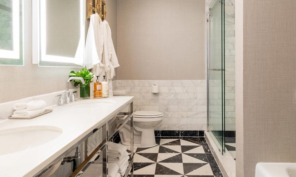 Bathroom. Interior and views may vary based on location and availability.
