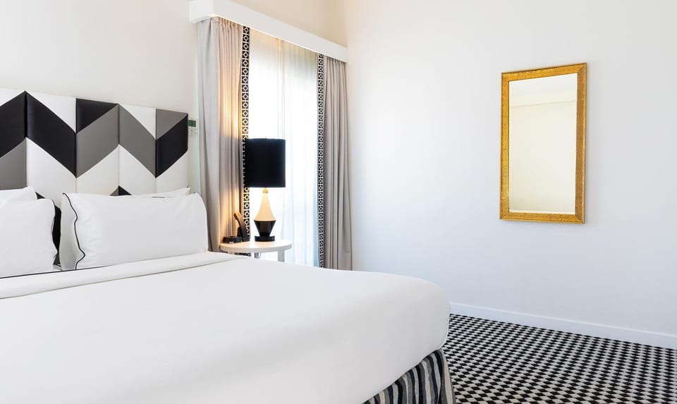 Bedroom. Interior and views may vary based on location and availability.