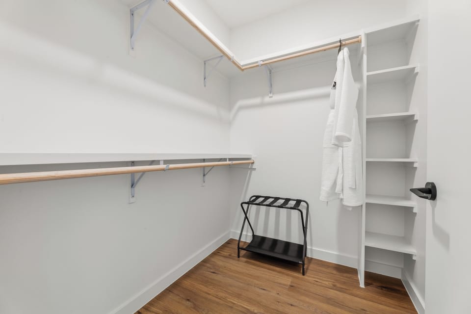 Bedroom 2's walk-in closet. (Unit 209)