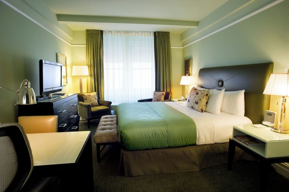 Bedroom. Interior and views may vary based on location and availability.