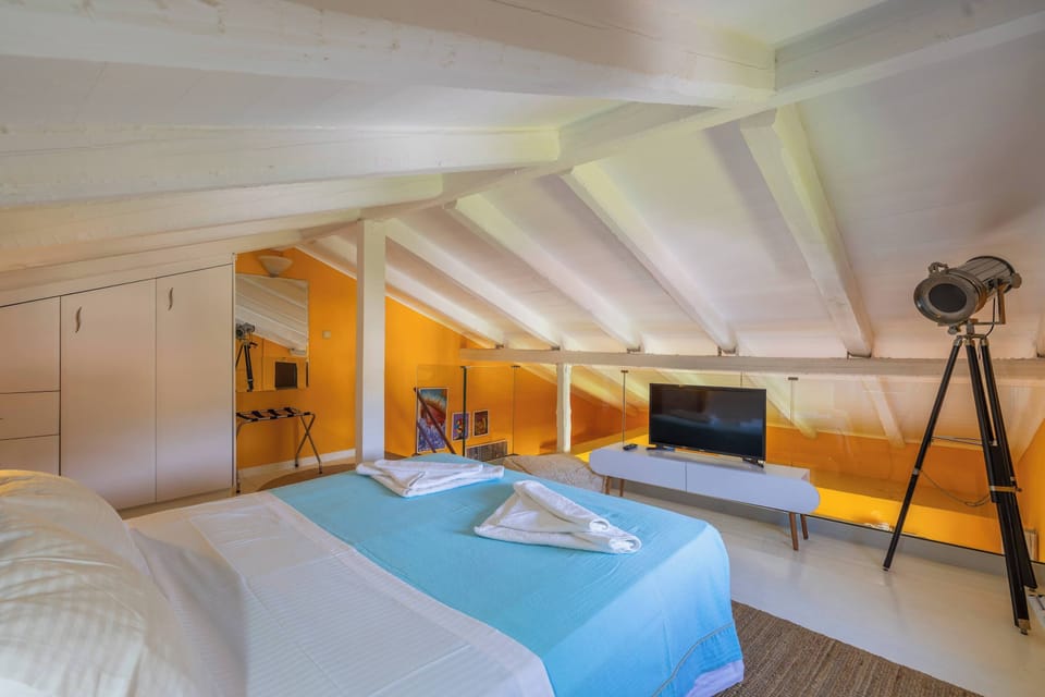 Attic bedroom