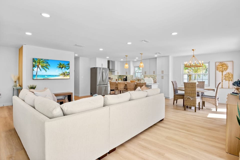 Spacious Open Living Space