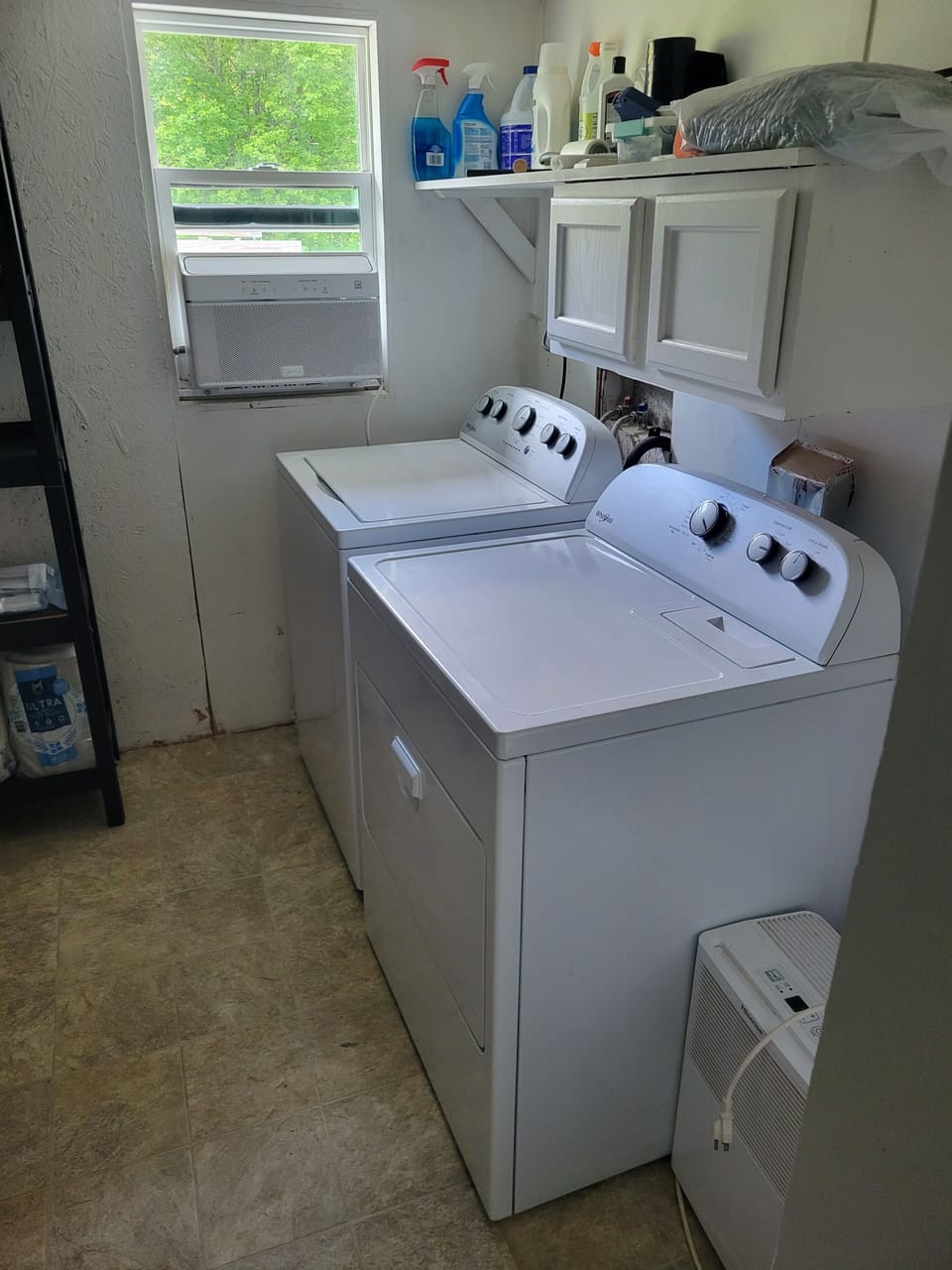 Washer and dryer to the rescue.