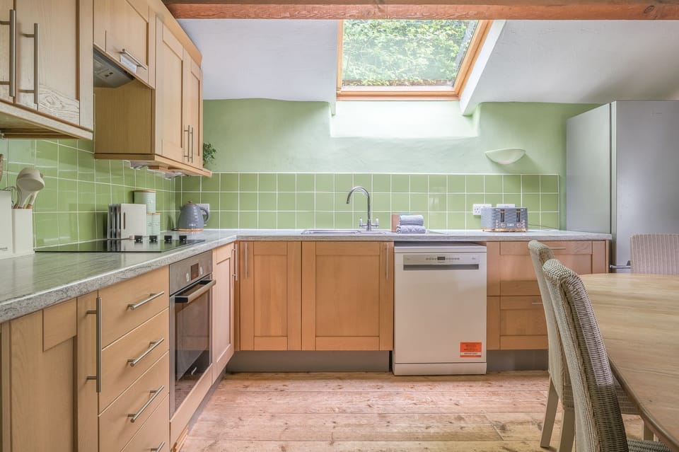 Kitchen in The Lodge at Brantwood