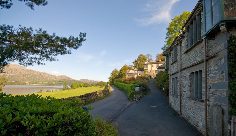 The Lodge at Brantwood overlooking Coniston Water in the Lake District