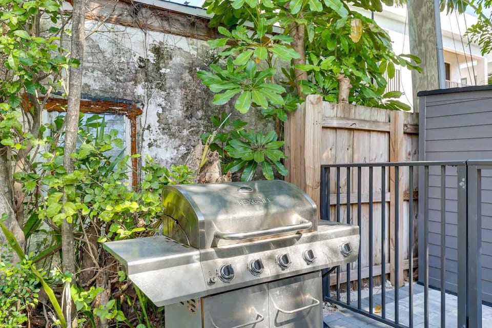 Shared Outdoor Gas Grill