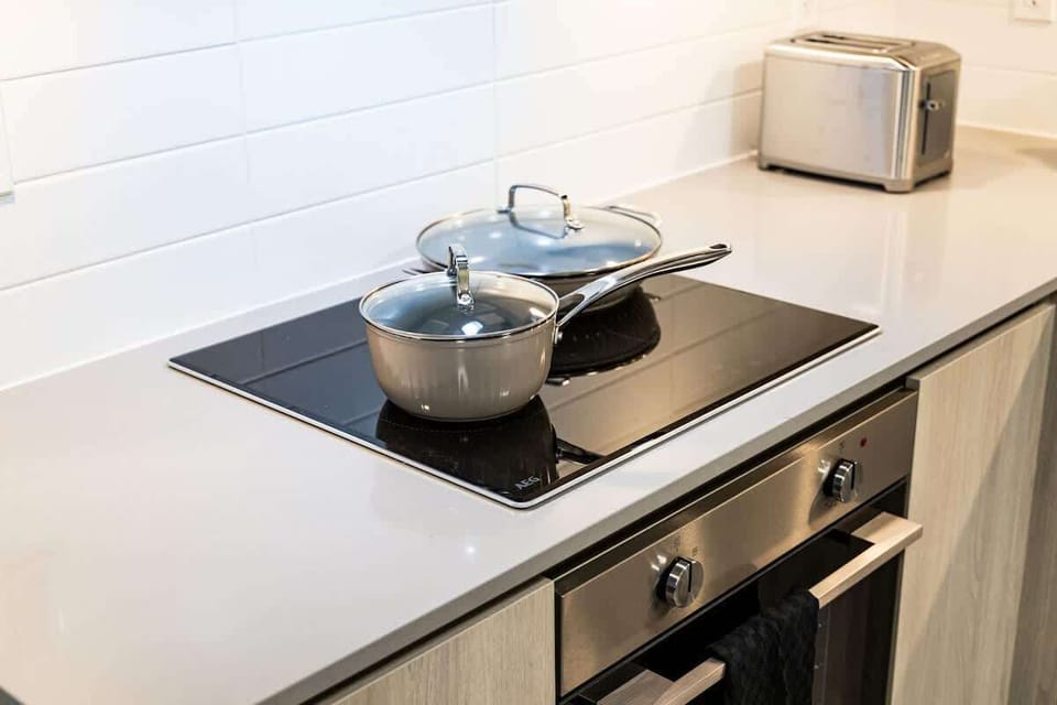 Kitchen for home-cooked meals