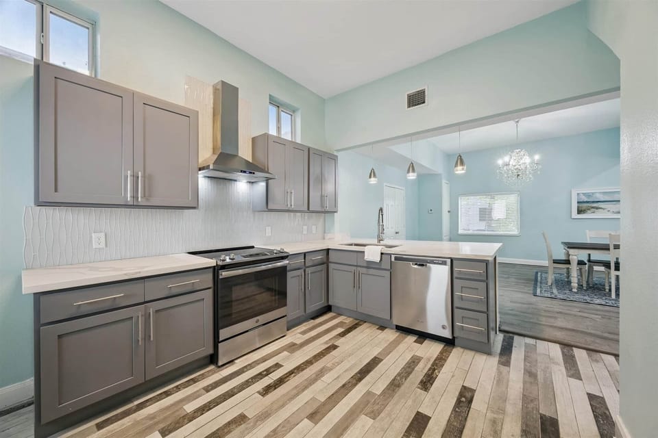 Another view of first kitchen