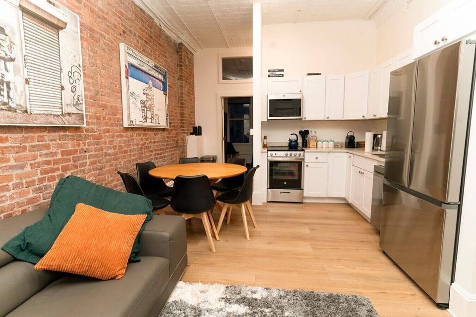 Living, Kitchen and Dining area