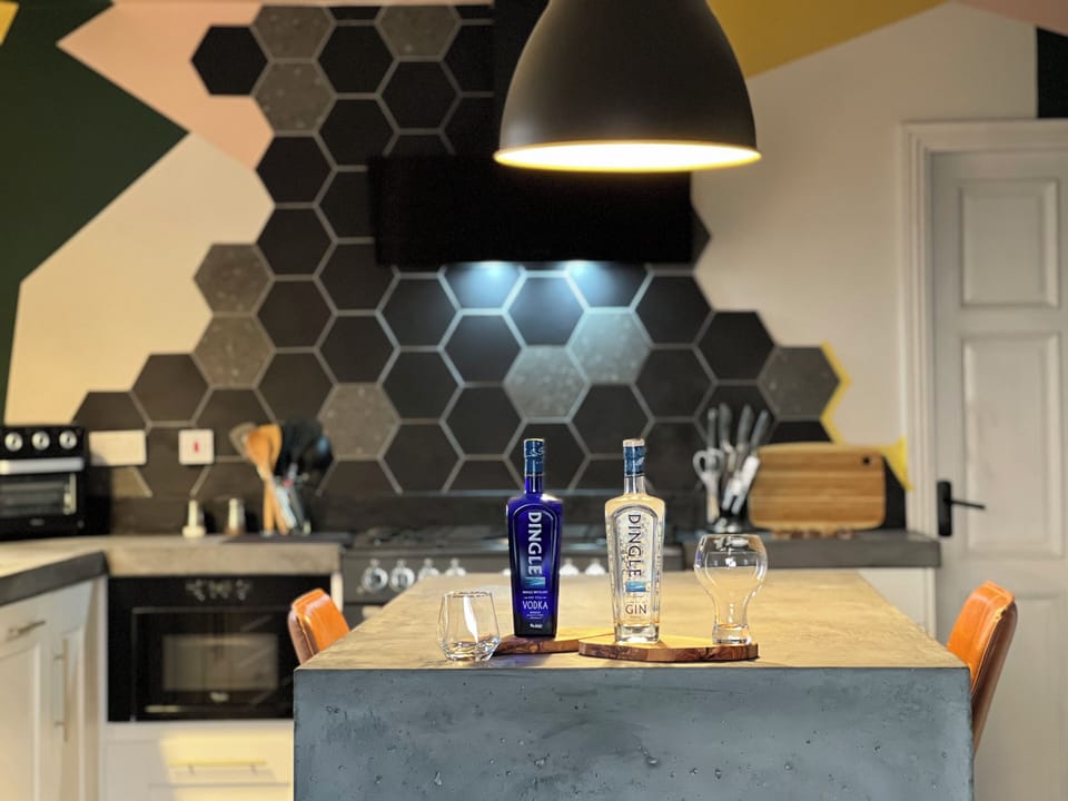 Dingle gin and vodka come highly recommended by guests 