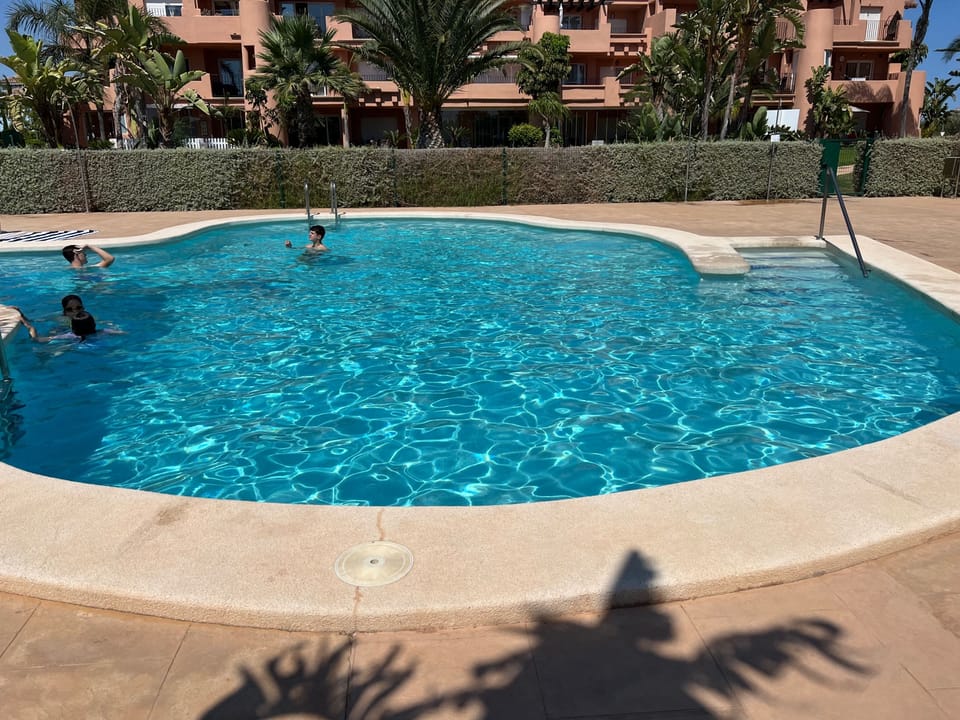 Nearby community pool