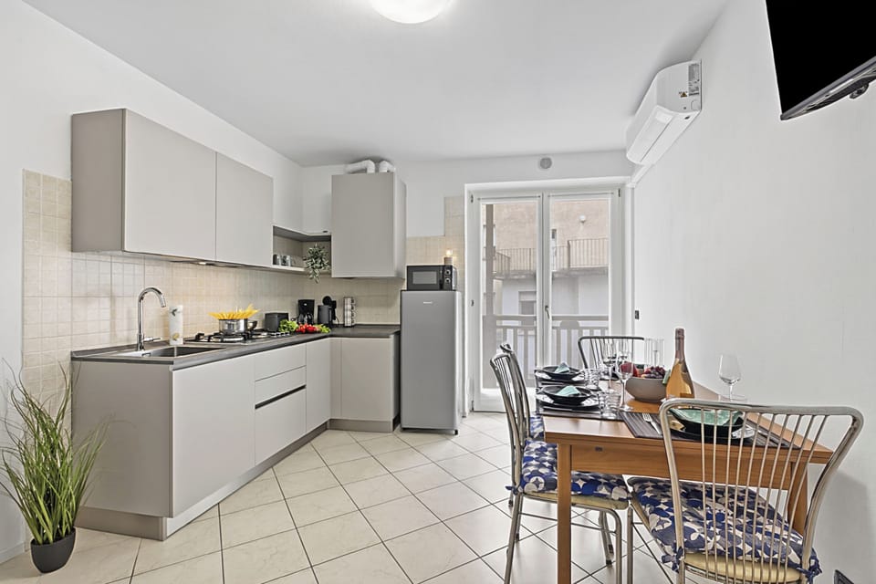 Kitchen and dining area