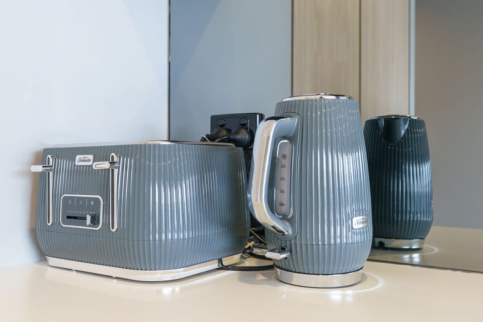Start your morning right with tea and coffee facilities ready for a relaxing cuppa anytime.