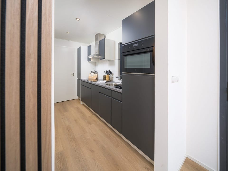 Kitchen with oven