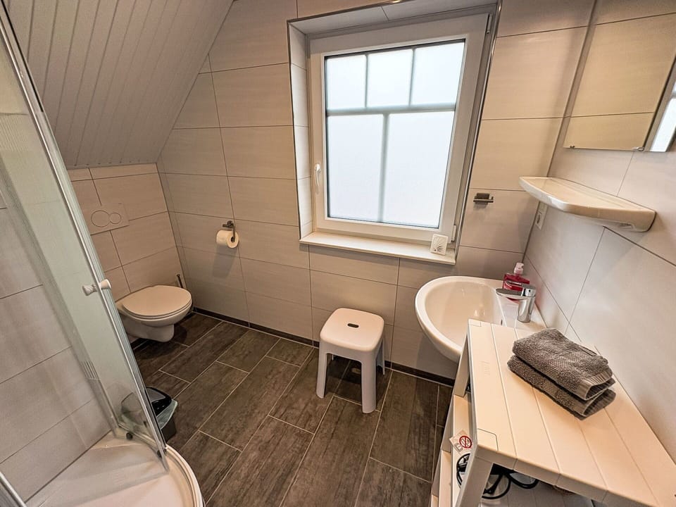 Flooring, Floor, Wood, Interior Design, Plumbing Fixture, Room, Plumbing, Wood Stain, Wood Flooring