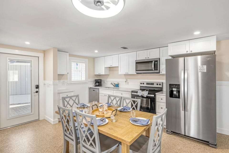 Kitchen and dining combined for effortless meals.