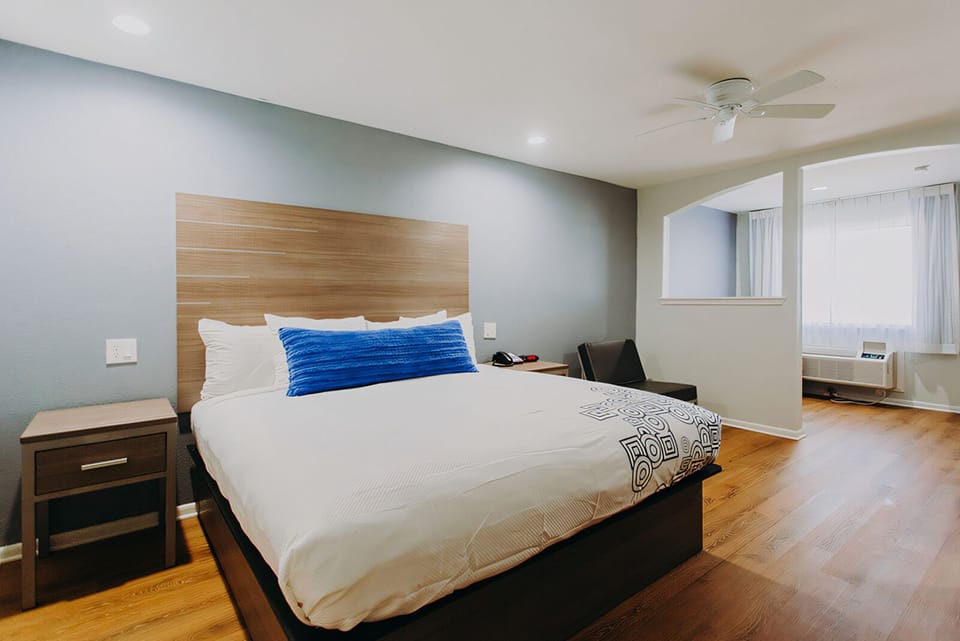 Bedroom. Interior and views may vary based on location and availability.