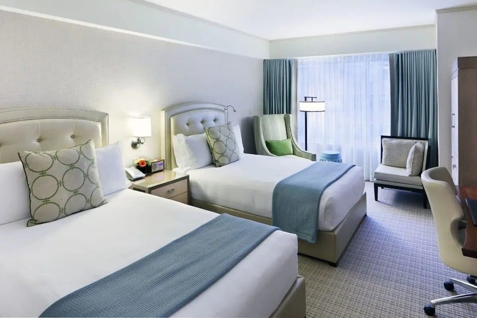 Bedroom. Interior and views may vary based on location and availability.