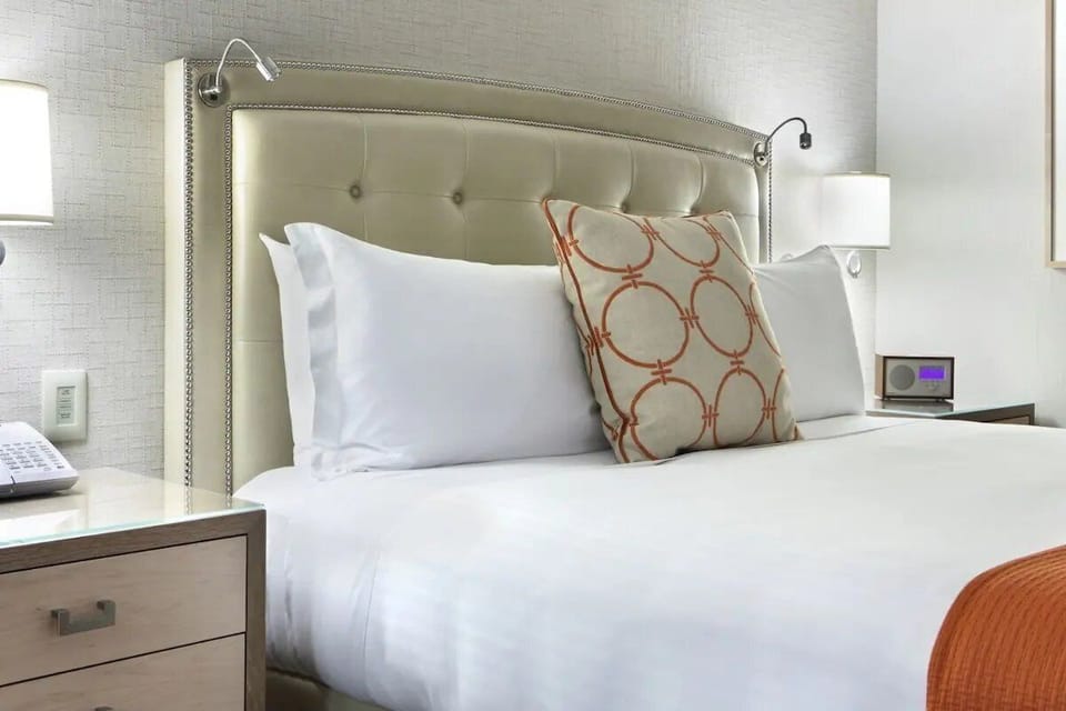 Bedroom. Interior and views may vary based on location and availability.