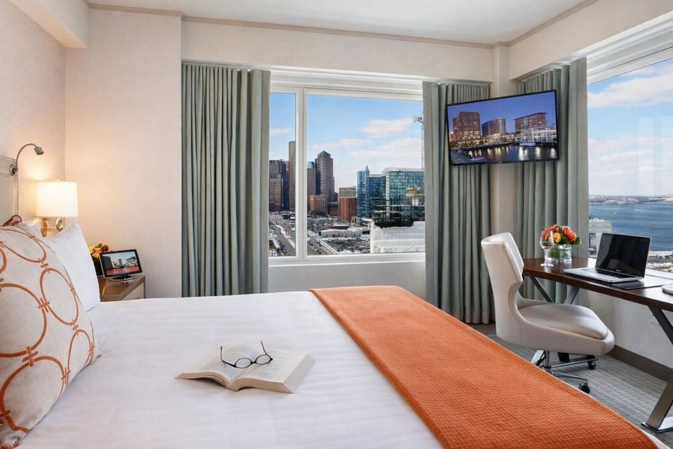 Bedroom. Interior and views may vary based on location and availability.