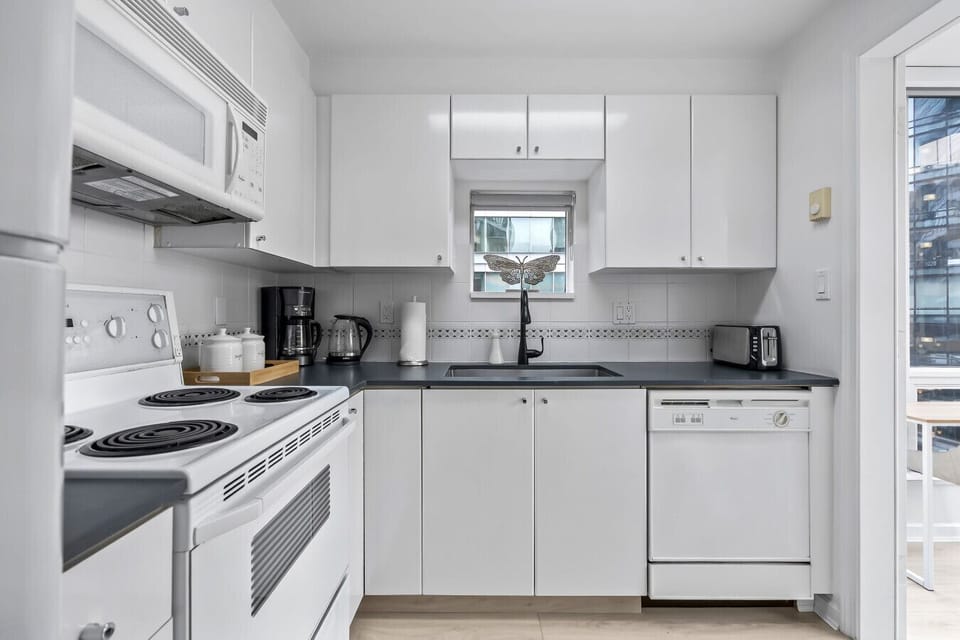 Spacious Kitchen: Bright and airy with modern appliances, perfect for culinary adventures!