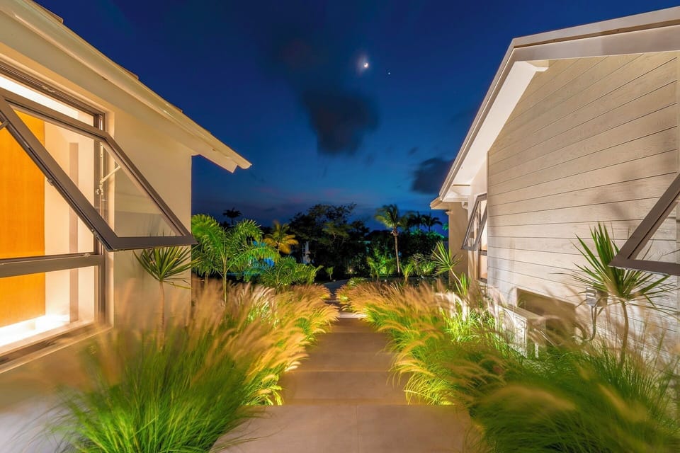 Sitting perched on the ridge with enviable views is Cloud Break Villa with private pool, modern gazebo and refreshingly modern and spacious interiors.