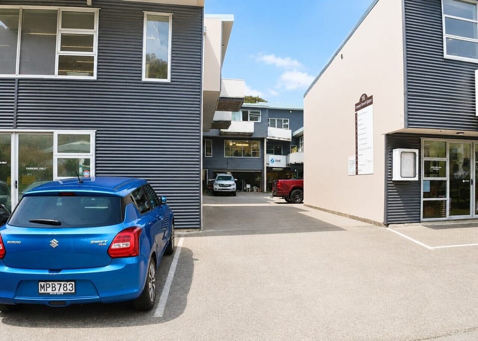 Convenient property access with nearby off-street parking available