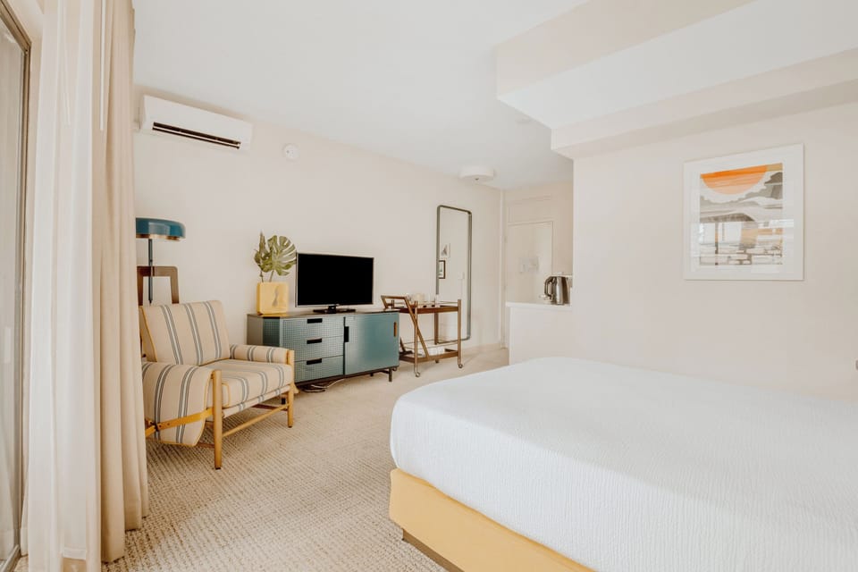 Bedroom. Interior and views may vary based on location and availability.