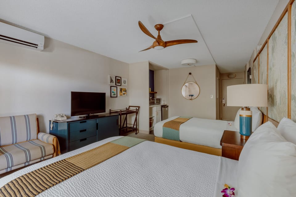 Bedroom. Interior and views may vary based on location and availability.