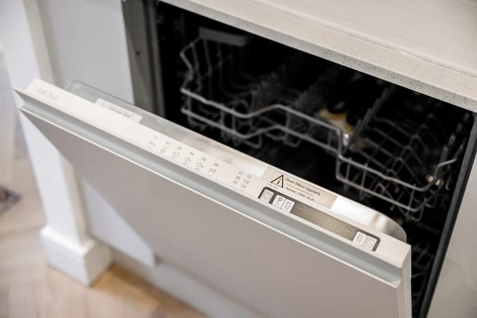 Dishwasher included, leave the washing-up to us