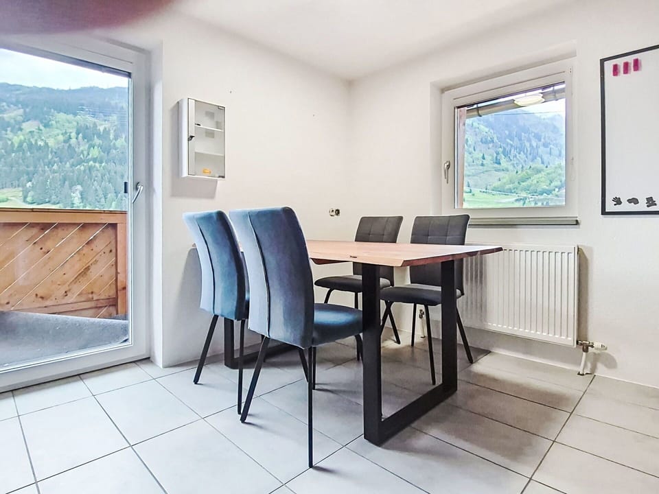 Furniture, Interior Design, Flooring, Ceiling, Floor, Room, Chair, Kitchen & Dining Room Table, Hardwood, Wood Flooring
