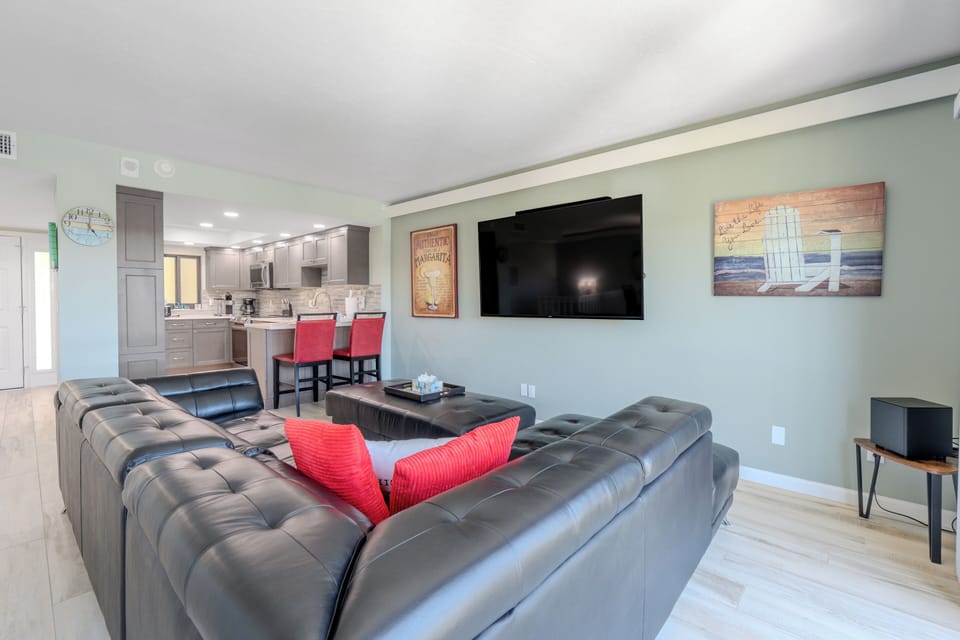 Large Sectional for a Night In.