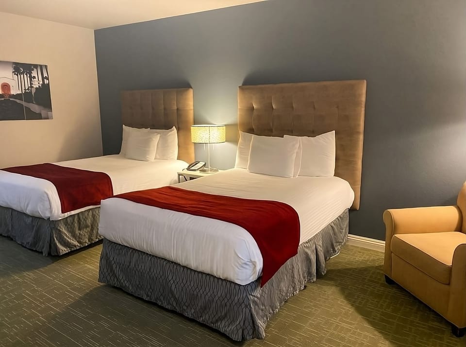 Bedroom. Interior and views may vary based on location and availability.
